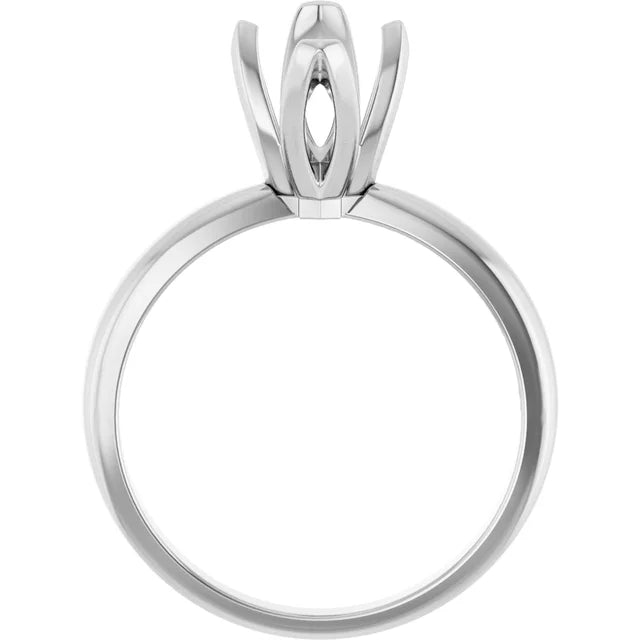 V Prong Marquise Ring Mounting (mount only)