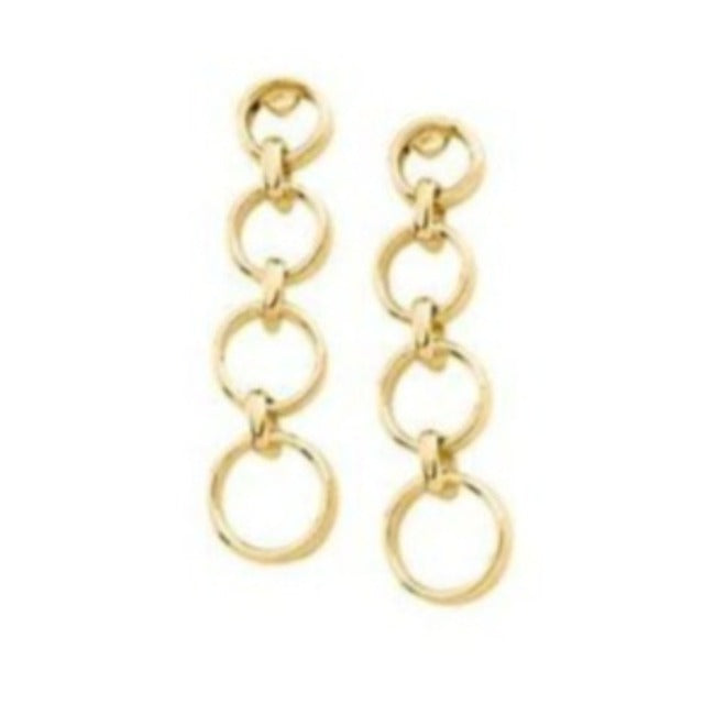 Graduated Circle Earrings