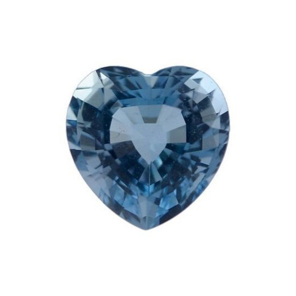 Heart Aquamarine
