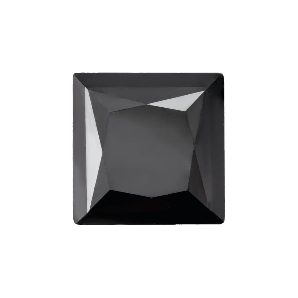 Square Moissanite Fancy Black