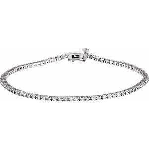 Lab-Grown Diamond 7/8 CTW Line Bracelet