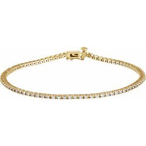 Lab-Grown Diamond 7/8 CTW Line Bracelet