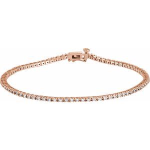 Lab-Grown Diamond 7/8 CTW Line Bracelet