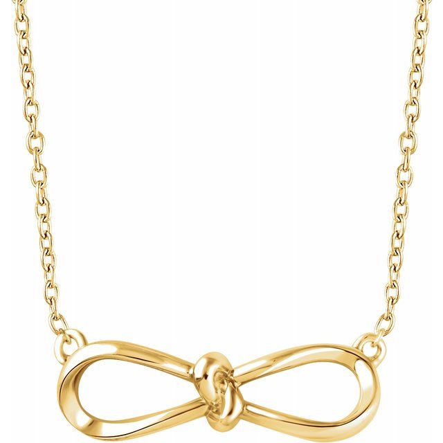 Bow Necklace