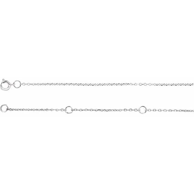 Heart Key Lab-Grown Moissanite Necklace