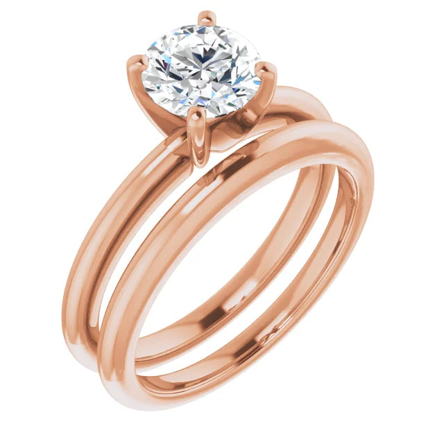 Round 1 CT Lab-Grown Diamond Classic Solitaire Ring