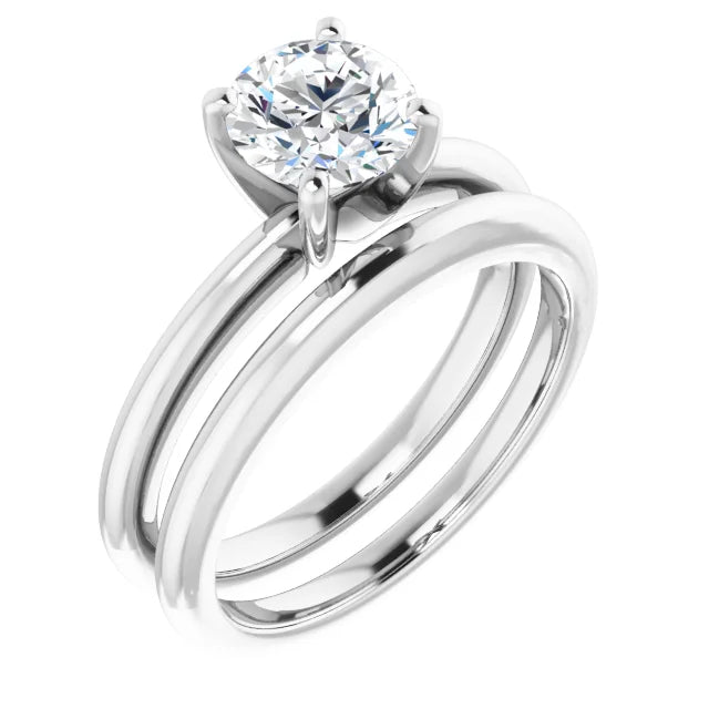 Round 1 CT Lab-Grown Diamond Classic Solitaire Ring