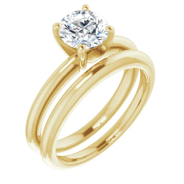 Round 1 CT Lab-Grown Diamond Classic Solitaire Ring