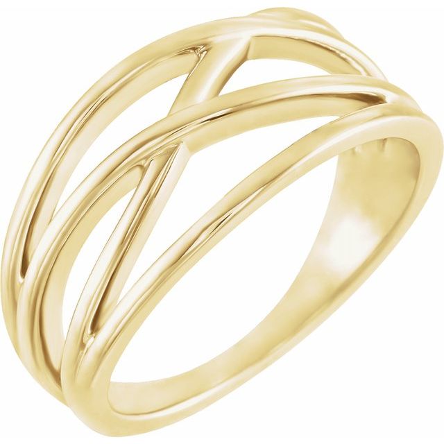 Criss Cross Ring