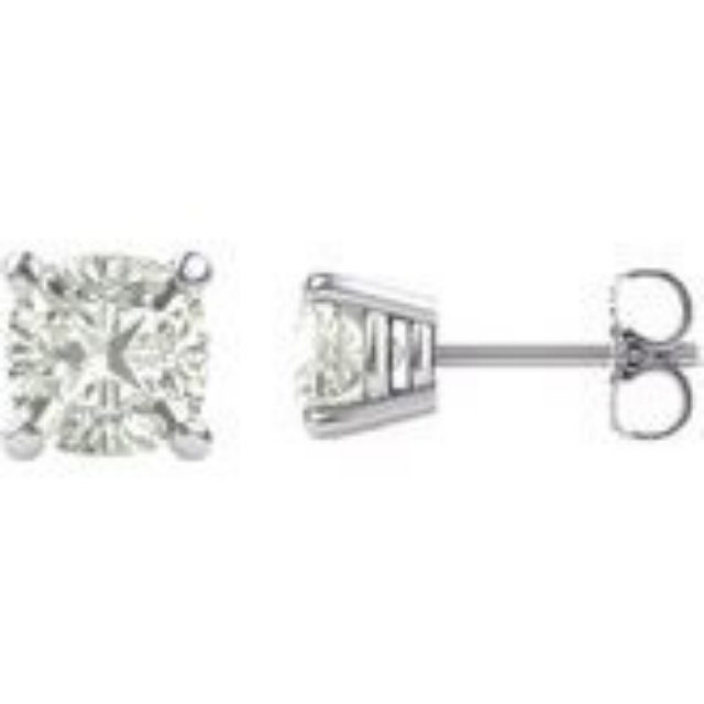 Cushion Basket Earring Mountings (mount only)