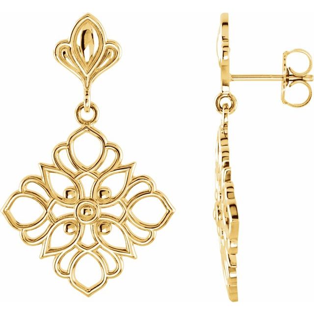Decorative Dangle Earrings