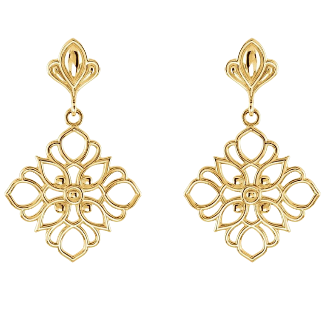 Decorative Dangle Earrings