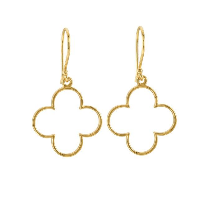 Decorative Clover Earrings