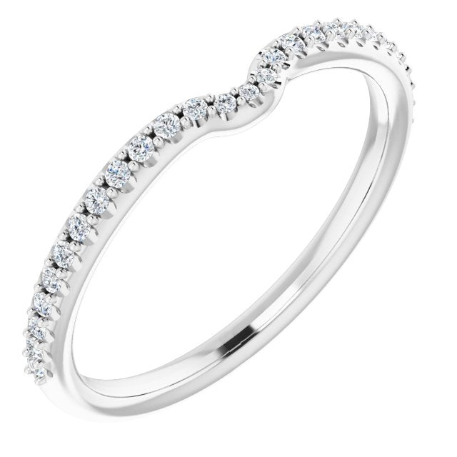 Lab-Grown Diamond Accented Band (band only)