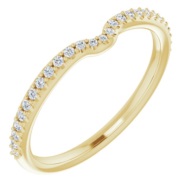 Lab-Grown Diamond Accented Band (band only)