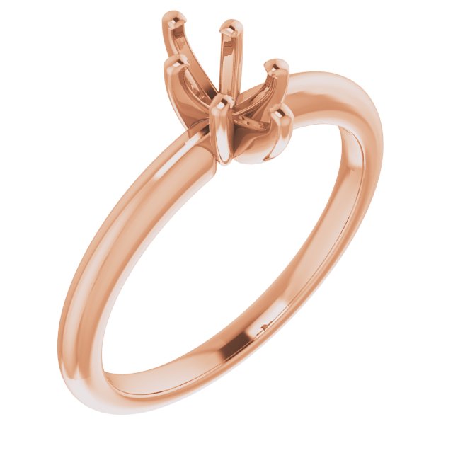 Marquise Classic Solitaire Ring Mounting (mount only)