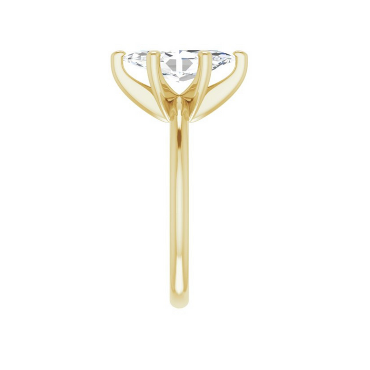 Marquise Classic Solitaire Ring Mounting (mount only)