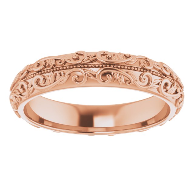 Men's Sculptured Wedding Band