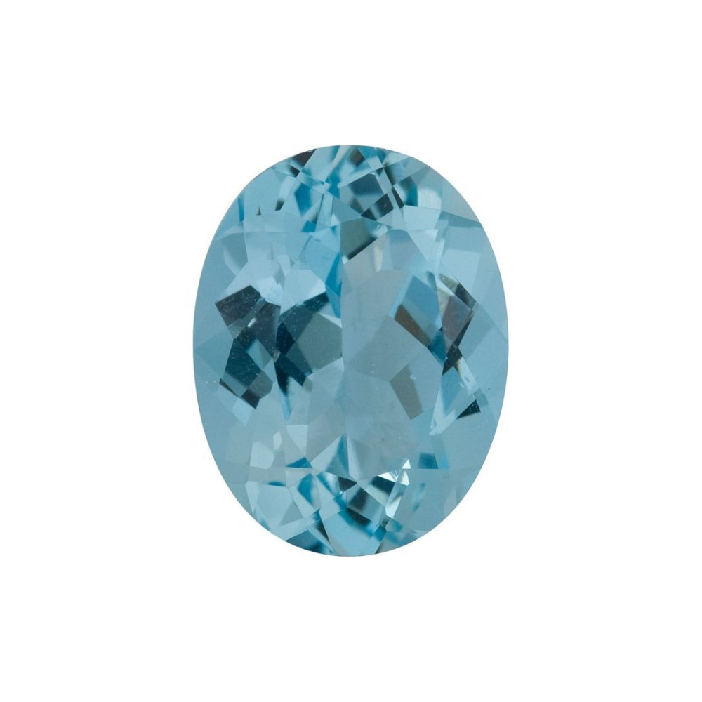 Oval Aquamarine