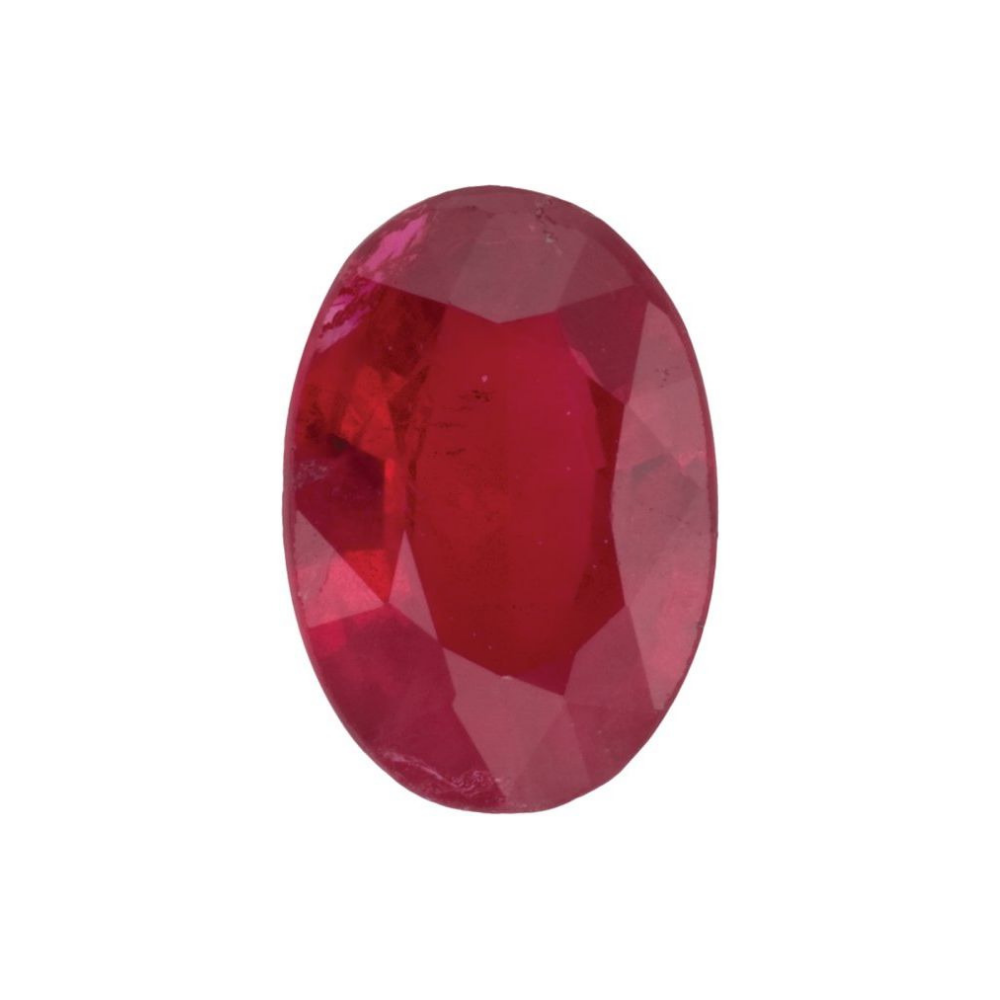 Oval Ruby