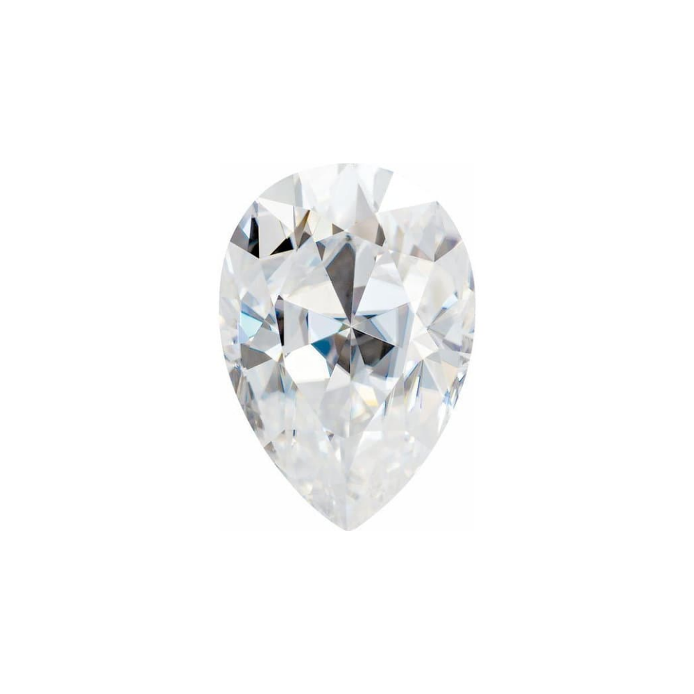 Pear Moissanite