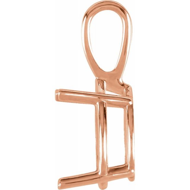 Pear Solitaire Pendant Mount (mount only)