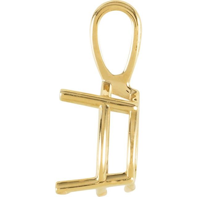 Pear Solitaire Pendant Mount (mount only)