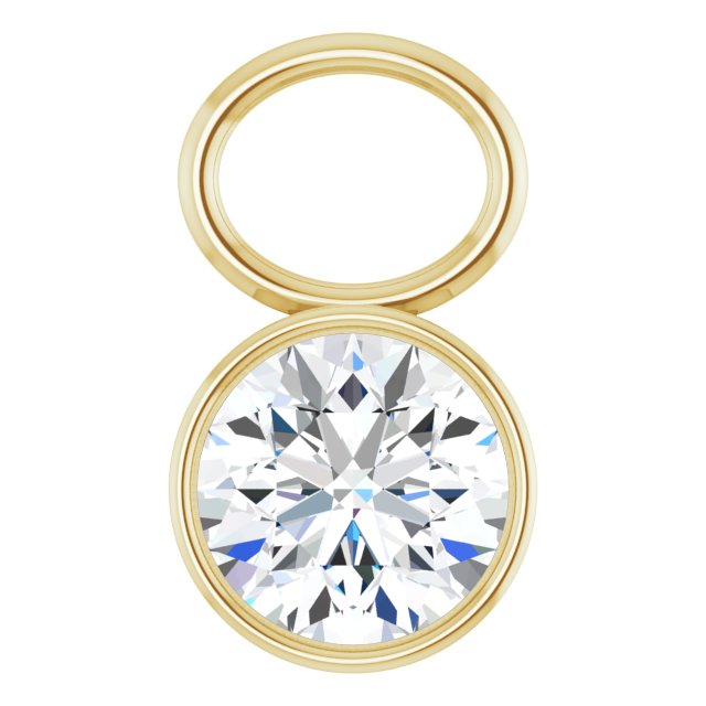 Moissanite or Diamond Dangles